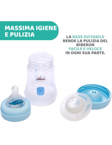 BIBERON - CIUCCETTI - TETTARELLE: vendita online BIBERON PERFECT5 0 MESI BOY CHICCO in offerta