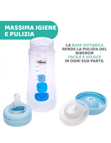 BIBERON - CIUCCETTI - TETTARELLE: vendita online BIBERON PERFECT5 4 MESI BOY CHICCO in offerta