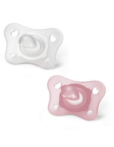 BIBERON - CIUCCETTI - TETTARELLE: vendita online SUCCHIETTO 0/2 MESI GOMMOTTINO GIRL 2 PEZZI CHICCO in offerta