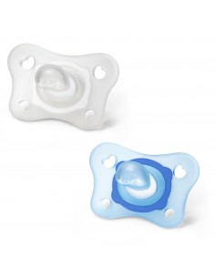 BIBERON - CIUCCETTI - TETTARELLE: vendita online SUCCHIETTO 0/2 MESI GOMMOTTINO BOY 2 PEZZI CHICCO in offerta