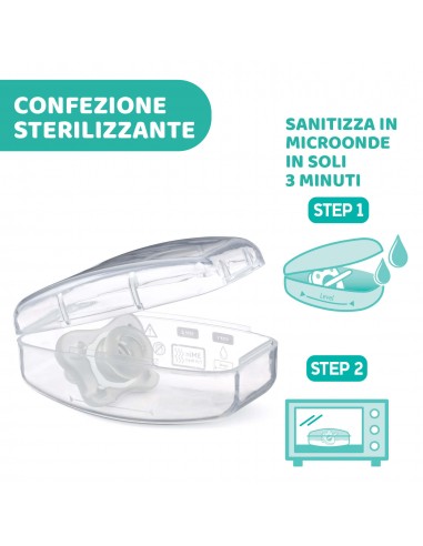 BIBERON - CIUCCETTI - TETTARELLE: vendita online SUCCHIETTO 2/6 MESI GOMMOTTINO LUMI 2 PEZZI CHICCO in offerta