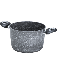 PENTOLE EFFETTO PIETRA: vendita online MADAME PETRA 3.0 CASSERUOLA 2M 24CM in offerta