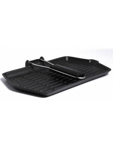 BISTECCHIERE: vendita online BISTECCHIERA GHISA GRILL 21X35CM in offerta