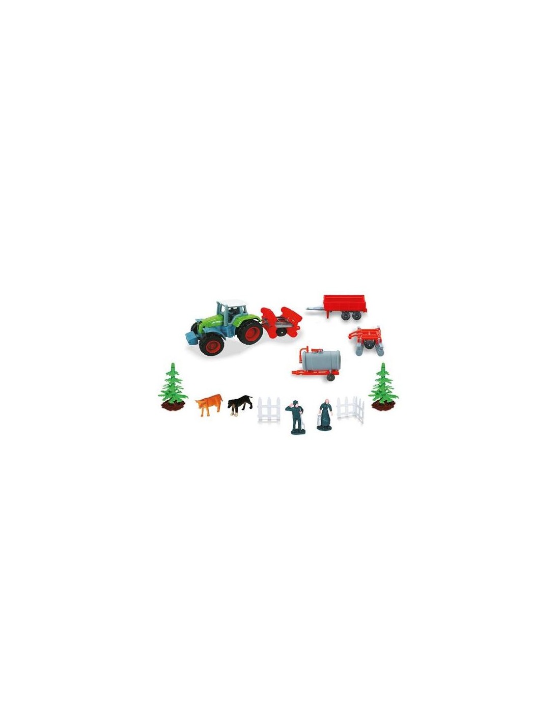 PRESCOLARI: vendita online SET FATTORIA 58017 TRATTORE CON ACCESSORI in offerta