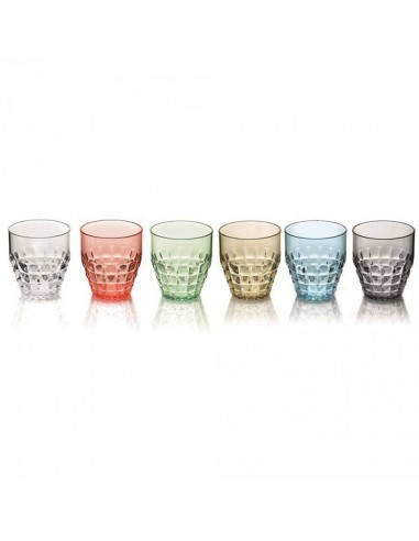 BICCHIERI ACQUA VINO BIBITA: vendita online SET 6 BICCHIERI BASSI TIFFANY in offerta