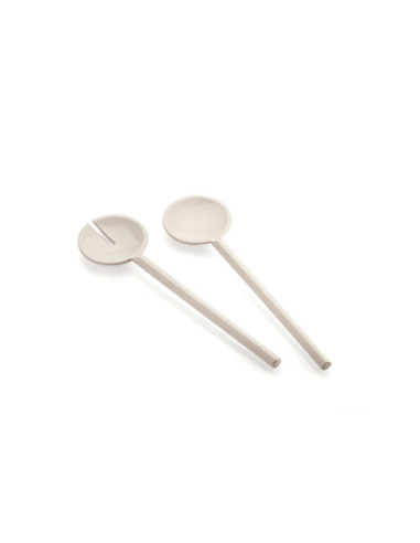 TAVOLA E CUCINA: vendita online COPPIA POSATE INSALATA TIFFANY WHITE in offerta