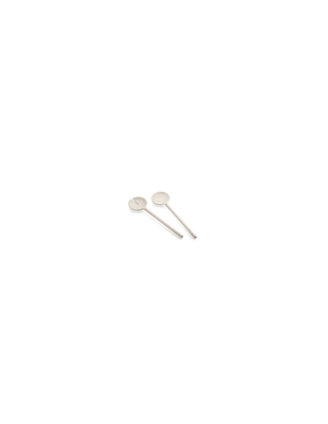TAVOLA E CUCINA: vendita online COPPIA POSATE INSALATA TIFFANY WHITE in offerta