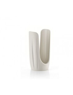 TAVOLA E CUCINA: vendita online Guzzini, Tierra, Portabicchieri, Plastica Riciclata, Bianco Latte, ø9,5xh18,5 cm in offerta
