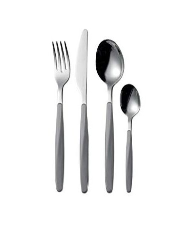 TAVOLA E CUCINA: vendita online SET 24 POSATE MY FUSION GREY in offerta