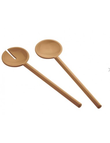 TAVOLA E CUCINA: vendita online COPPIA POSATE INSALATA TIFFANY TERRACOTTA in offerta