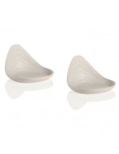 TAVOLA E CUCINA: vendita online SET 2 PORTA SNACK TIERRA MILK WHITE in offerta