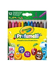 PRESCOLARI: vendita online CF 12 PASTELLI 52-9712 GIRA COLORA PROFUM in offerta 2