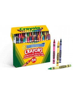 PRESCOLARI: vendita online CONFEZIONE 64 PASTELLI CERA 52-6448 in offerta 2