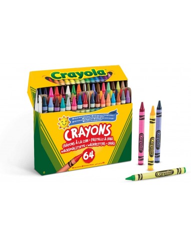 PRESCOLARI: vendita online CONFEZIONE 64 PASTELLI CERA 52-6448 in offerta