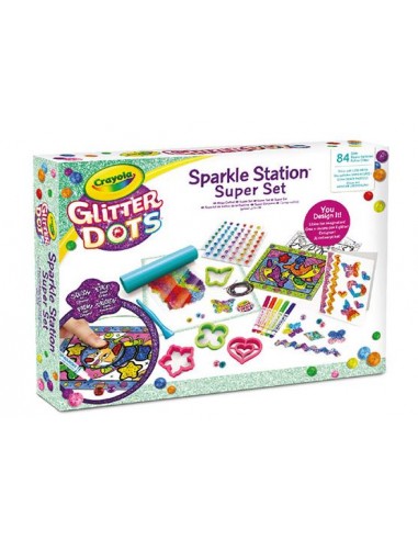 PRESCOLARI: vendita online GLITTER DOTS 251085 SPARKLE STATION DELUXE in offerta