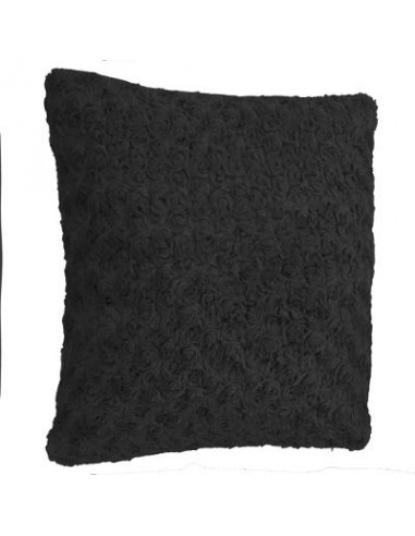 CUSCINI D'ARREDO: vendita online CUSCINO IN PELLICCIA NERO 45 x 45 131500J in offerta