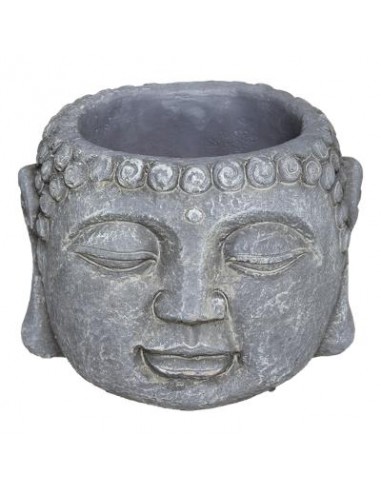 VASI D'ARREDO: vendita online CACHEPOT 168503A BUDDAH CEMENTO 9CM ASS in offerta