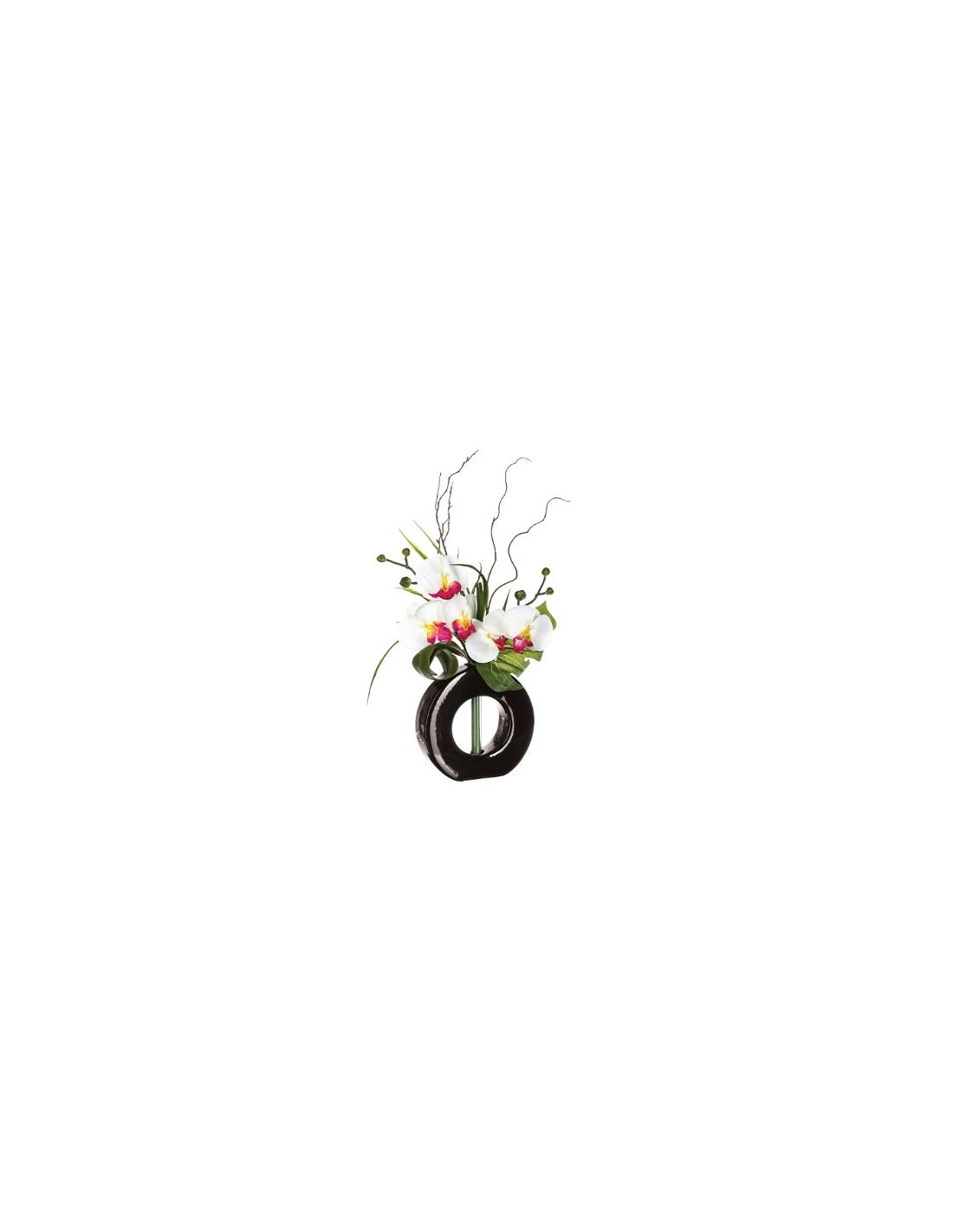 PIANTE E FIORI CON VASO: vendita online VASO 150752180 COMPOSIZIONE ORCHIDEE 44CM in offerta