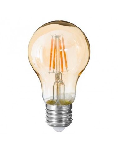 ILLUMINAZIONE: vendita online LAMPADINA LED AMBRA A60 2W in offerta