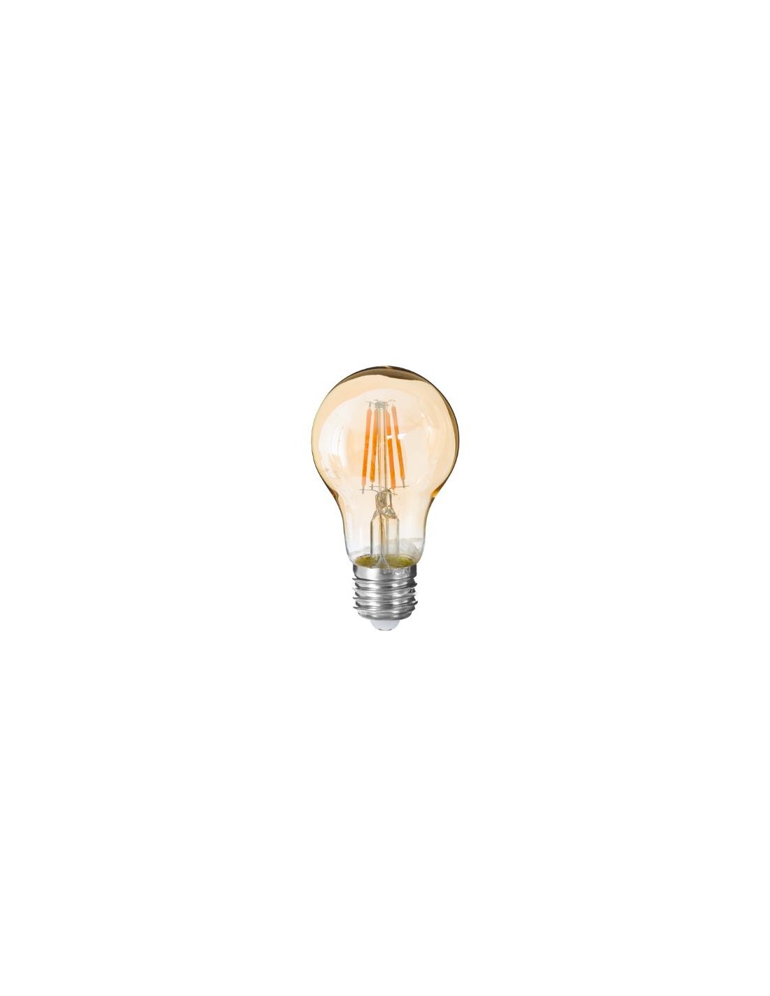 ILLUMINAZIONE: vendita online LAMPADINA LED AMBRA A60 2W in offerta