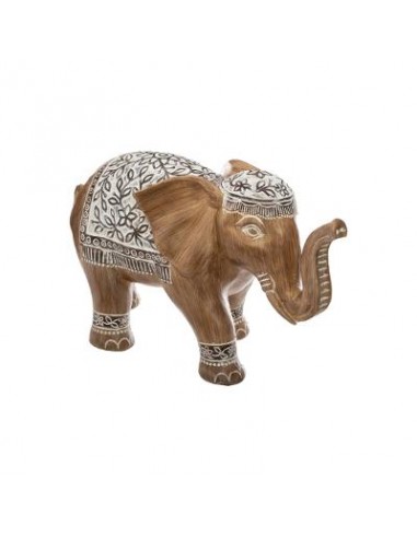 OGGETTISTICA: vendita online ELEFANTE RESINA MARRONE 11CM in offerta