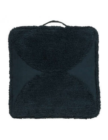 CUSCINI D'ARREDO: vendita online CUSCINO TUFT BLOOM BLU 40X40X10CM COTONE in offerta