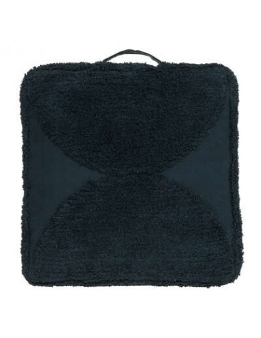 CUSCINI D'ARREDO: vendita online CUSCINO TUFT BLOOM BLU 40X40X10CM COTONE in offerta