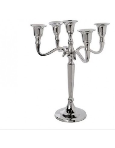 PORTACANDELE E CANDELIERI: vendita online CANDELABRO 103425 5P METALLO 27CM in offerta