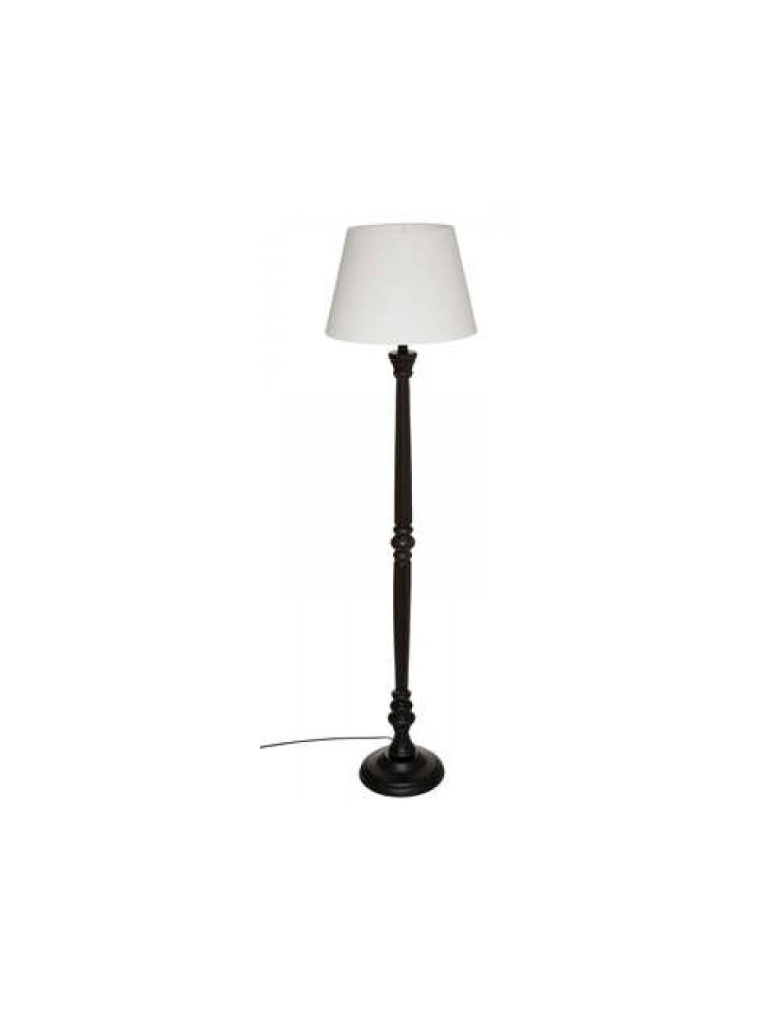 ILLUMINAZIONE: vendita online LAMPADA 124255B MDF 156CM NERO/BIANCO in offerta