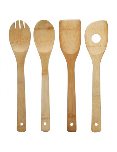 MESTOLAME: vendita online SET 4 UTENSILI 120058 BAMBOO in offerta