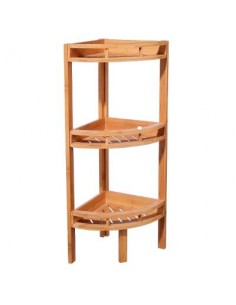 ACCESSORI VASCA E DOCCIA: vendita online ANGOLIERA 100162 3 PIANI BAMBOO in offerta