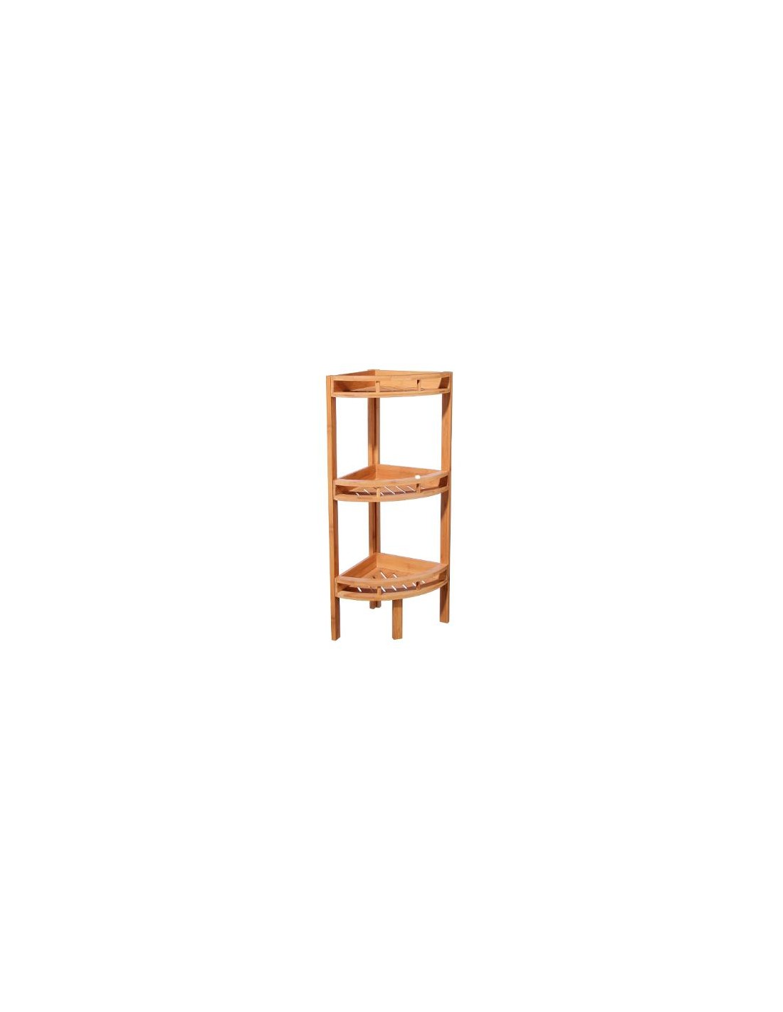 ACCESSORI VASCA E DOCCIA: vendita online ANGOLIERA 100162 3 PIANI BAMBOO in offerta