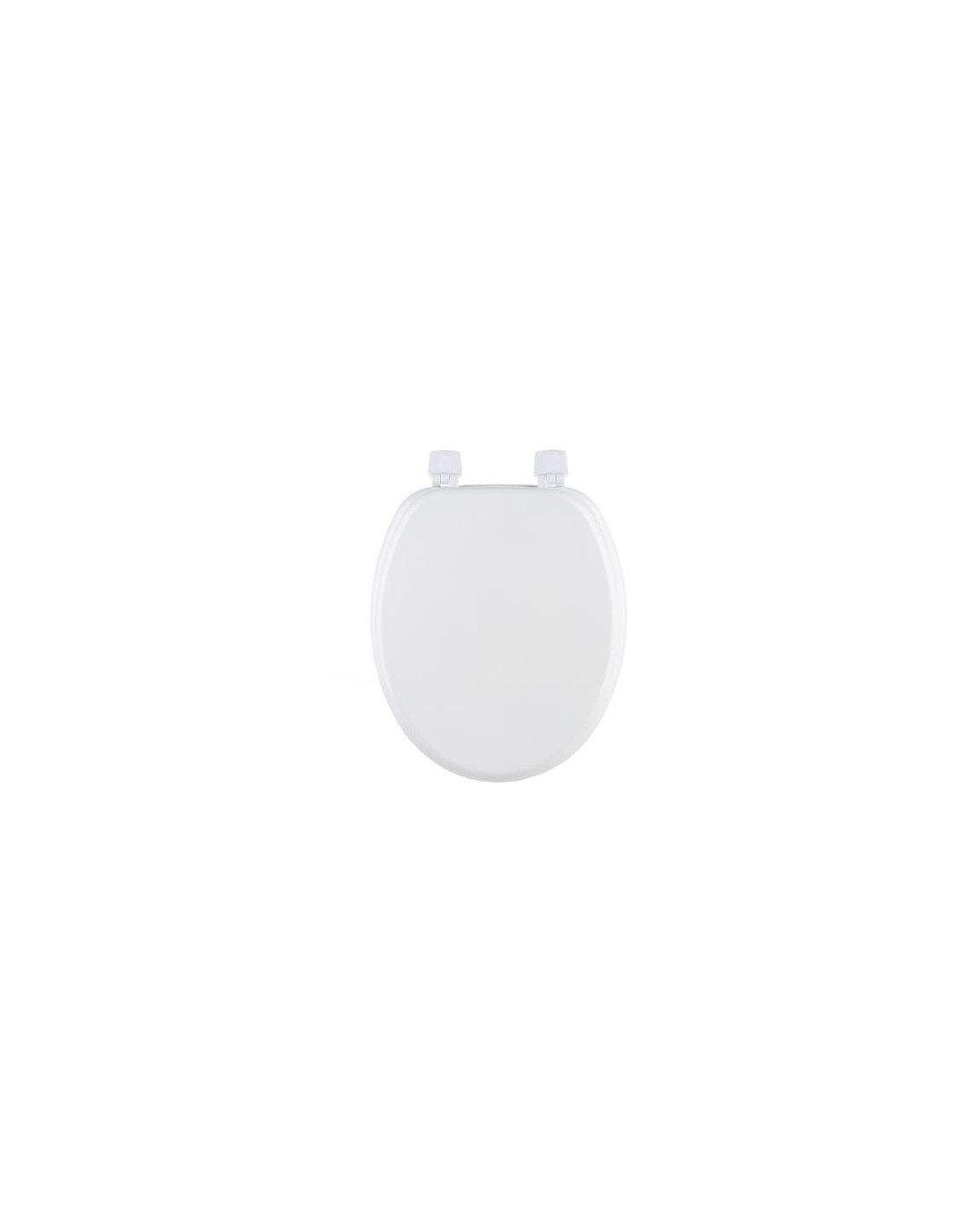 SEDILI E COPRIWATER: vendita online SEDILE WC LEGNO BIANCO 37 x 43 CM 116802 in offerta