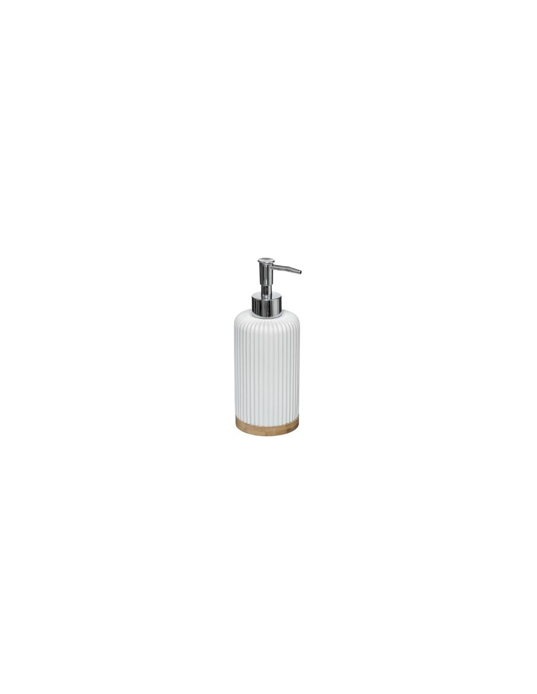DISPENSER E PORTASAPONE: vendita online DISPENSER SAPONE LEGNO/BIANCO174540A in offerta