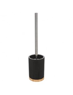 PORTASCOPINI: vendita online SCOPINO PER WC NATUREO LEGNO/NERO 38 CM in offerta