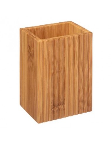 DISPENSER E PORTASAPONE: vendita online PORTASPAZZOLINI 174534 BAMBOO in offerta