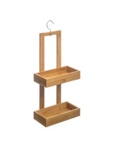ACCESSORI VASCA E DOCCIA: vendita online MENSOLA BAGNO 2 POSTI IN BAMBOO in offerta