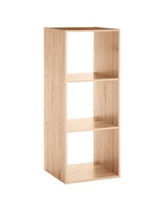 MENSOLE E SCAFFALI: vendita online SCAFFALE 138907 LEGNO 3 RIPIANI 34X32X100 in offerta