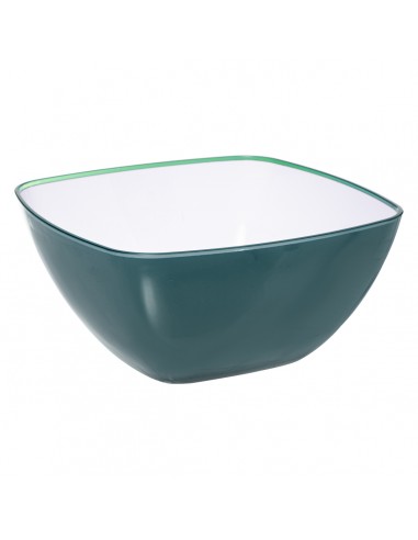 INSALATIERE E SCODELLE PLASTICA: vendita online INSALATIERA 25CM VERDE PETROLIO in offerta