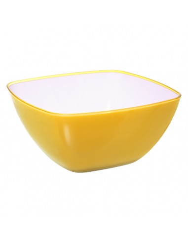 INSALATIERE E SCODELLE PLASTICA: vendita online INSALATIERA 25CM GIALLO MOSTARDA in offerta