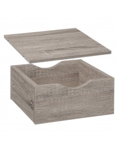 CASSETTIERE: vendita online CASSETTO GRIGIO CON MENSOLA in offerta