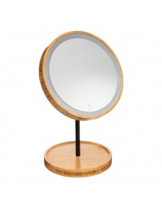 SPECCHI: vendita online SPECCHIO BASE BAMBOO 26X31CM in offerta