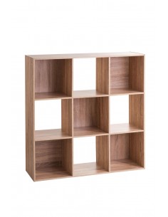 MENSOLE E SCAFFALI: vendita online 5five Mix n Modul, scaffale 9 ripiani, effetto rovere naturale, mobile libreria, organizer...