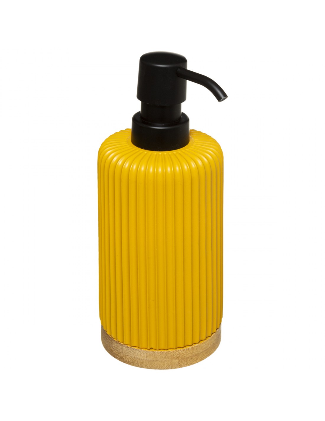 DISPENSER SAPONE 20CM GIALLO su Shop in Casa