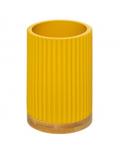 PORTASPAZZOLINI: vendita online PORTASPAZZOLINI 11CM GIALLO in offerta
