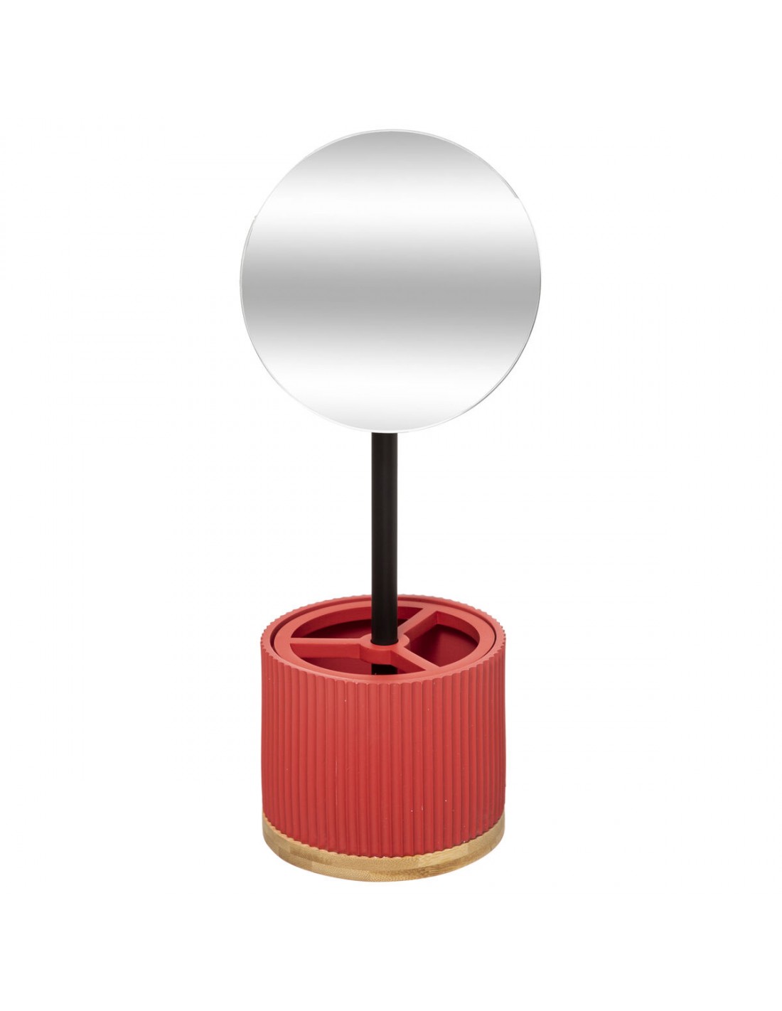 SPECCHI E MOBILETTI: vendita online SPECCHIO PORTAOGGETTI ROSSO 35CM in offerta