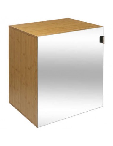 SPECCHI E MOBILETTI: vendita online MOBILETTO BAMBOO/MDF 45X38X55CM 2 SCOMPARTI 174652 in offerta