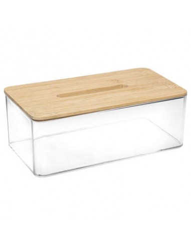 ACCESSORI BAGNO: vendita online PORTAFAZZOLETTI 174684 BAMBOO 25X9X13CM in offerta