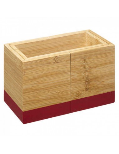 ACCESSORI VARI: vendita online PORTAPOSATE 179697E ROSSO BAMBOO ESTENSIBILE in offerta