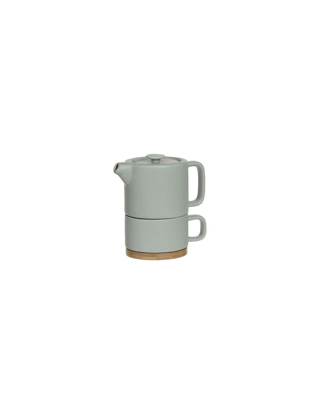 LATTIERE E THEIERE: vendita online THEIERA 160724D NATURAL C/TAZZA MENTA in offerta